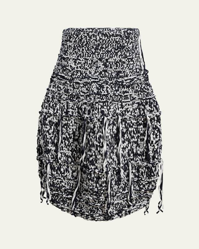 Inna Knit Cotton-Blend Maxi Skirt